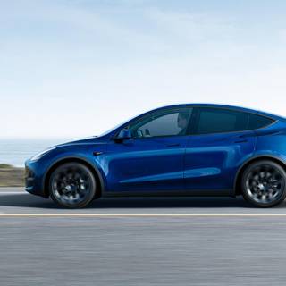 Tesla Model Y 2023 wallpaper