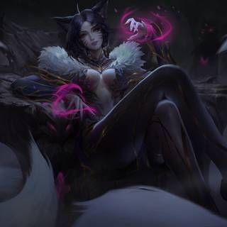 Coven Ahri wallpaper