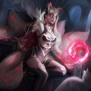 Coven Ahri wallpaper