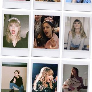 Taylor Swift and Olivia Rodrigo wallpaper