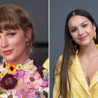 Taylor Swift and Olivia Rodrigo wallpaper