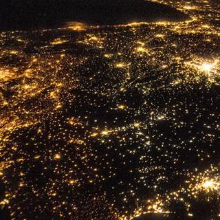 Night on Earth wallpaper