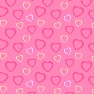 Pink heart desktop wallpaper