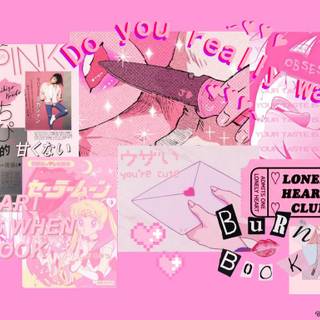 Y2k spring wallpaper