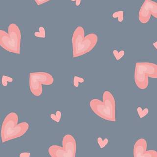 Light pink heart iPhone wallpaper