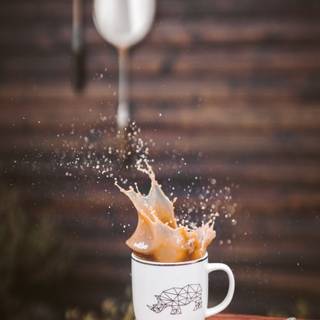 Coffee lover HD wallpaper