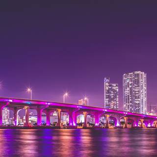 Bridge night HD wallpaper