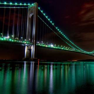 Bridge night HD wallpaper