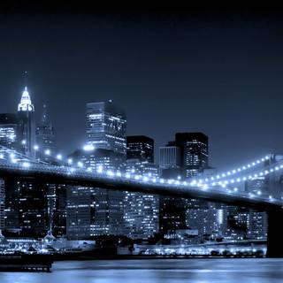 Bridge night HD wallpaper