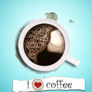 Coffee lover HD wallpaper