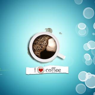 Coffee lover HD wallpaper