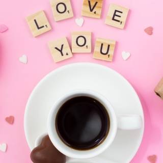 Coffee lover HD wallpaper