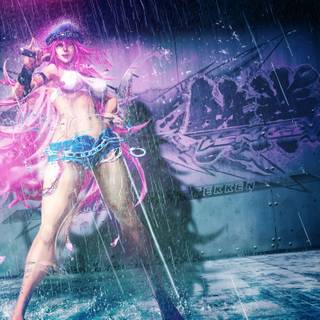 Poison Street Fighter wallpaper
