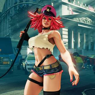 Poison Street Fighter wallpaper