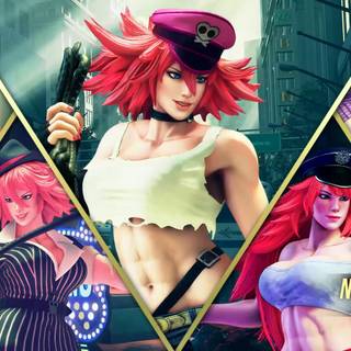 Poison Street Fighter wallpaper
