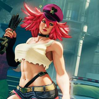 Poison Street Fighter wallpaper