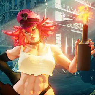 Poison Street Fighter wallpaper