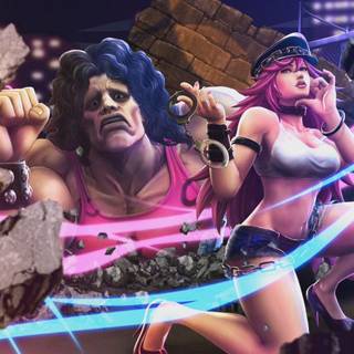 Poison Street Fighter wallpaper