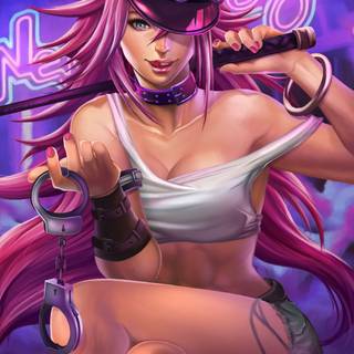 Poison Street Fighter wallpaper