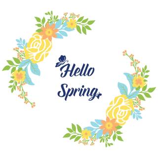 Basic hello spring wallpaper