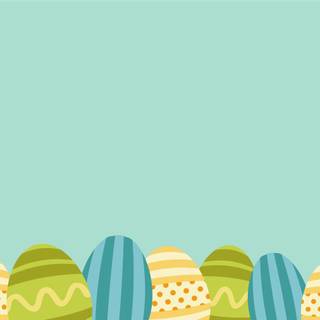 Simple Easter desktop wallpaper