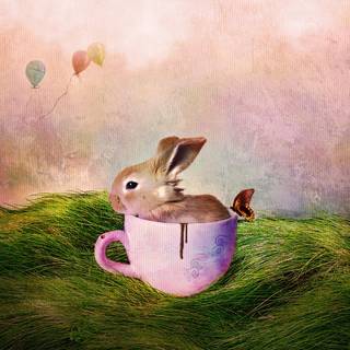 Simple Easter desktop wallpaper