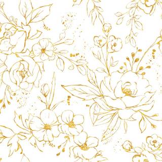 Spring flower drawing wallpaper