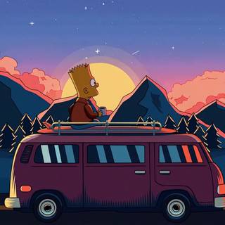 Simpsons 2023 wallpaper