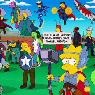 Simpsons 2023 wallpaper