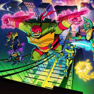 Rise of The Teenage Mutant Ninja Turtle Donnie wallpaper