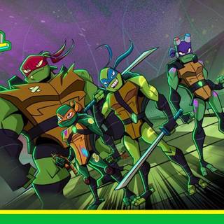 Rise of The Teenage Mutant Ninja Turtle Donnie wallpaper