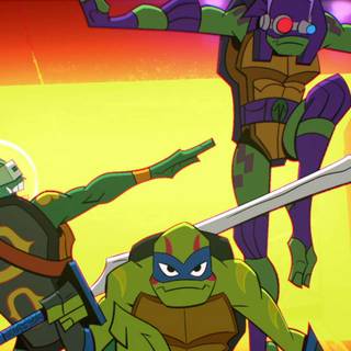 Rise of The Teenage Mutant Ninja Turtle Donnie wallpaper