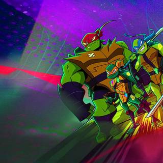 Rise of The Teenage Mutant Ninja Turtle Donnie wallpaper