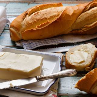 Buttery food wallpaper