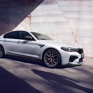 BMW M Competition logo wallpaper