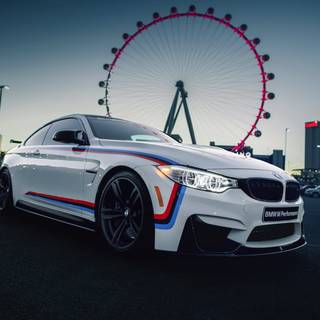 BMW M Competition logo wallpaper