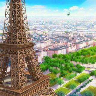 Miraculous Ladybug Paris wallpaper