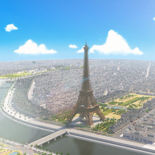 Miraculous Ladybug Paris wallpaper