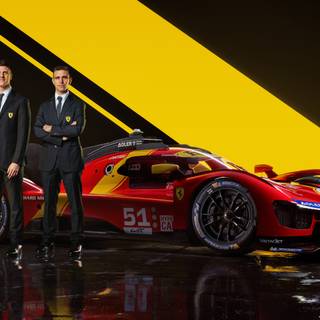 Ferrari 499P Hypercar wallpaper