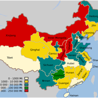 Map of China wallpaper