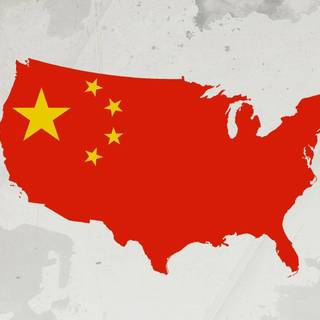 Map of China wallpaper