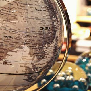 Map of China wallpaper