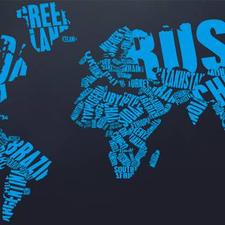 Map of China wallpaper