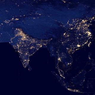 Map of China wallpaper