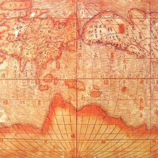 Map of China wallpaper