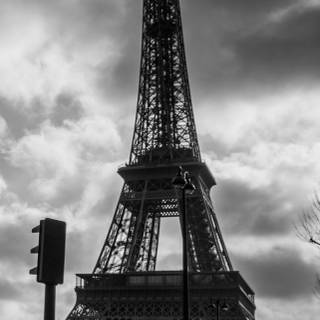 Paris black and white wallpaper