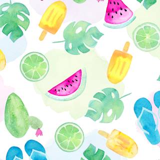 Summer vibes computer wallpaper