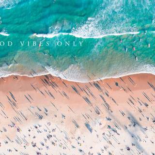 Summer vibes computer wallpaper