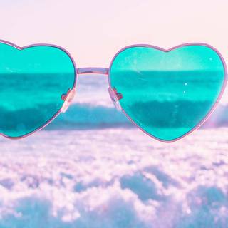 Preppy summer laptop wallpaper