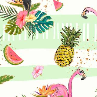 Cute summer phone wallpaper